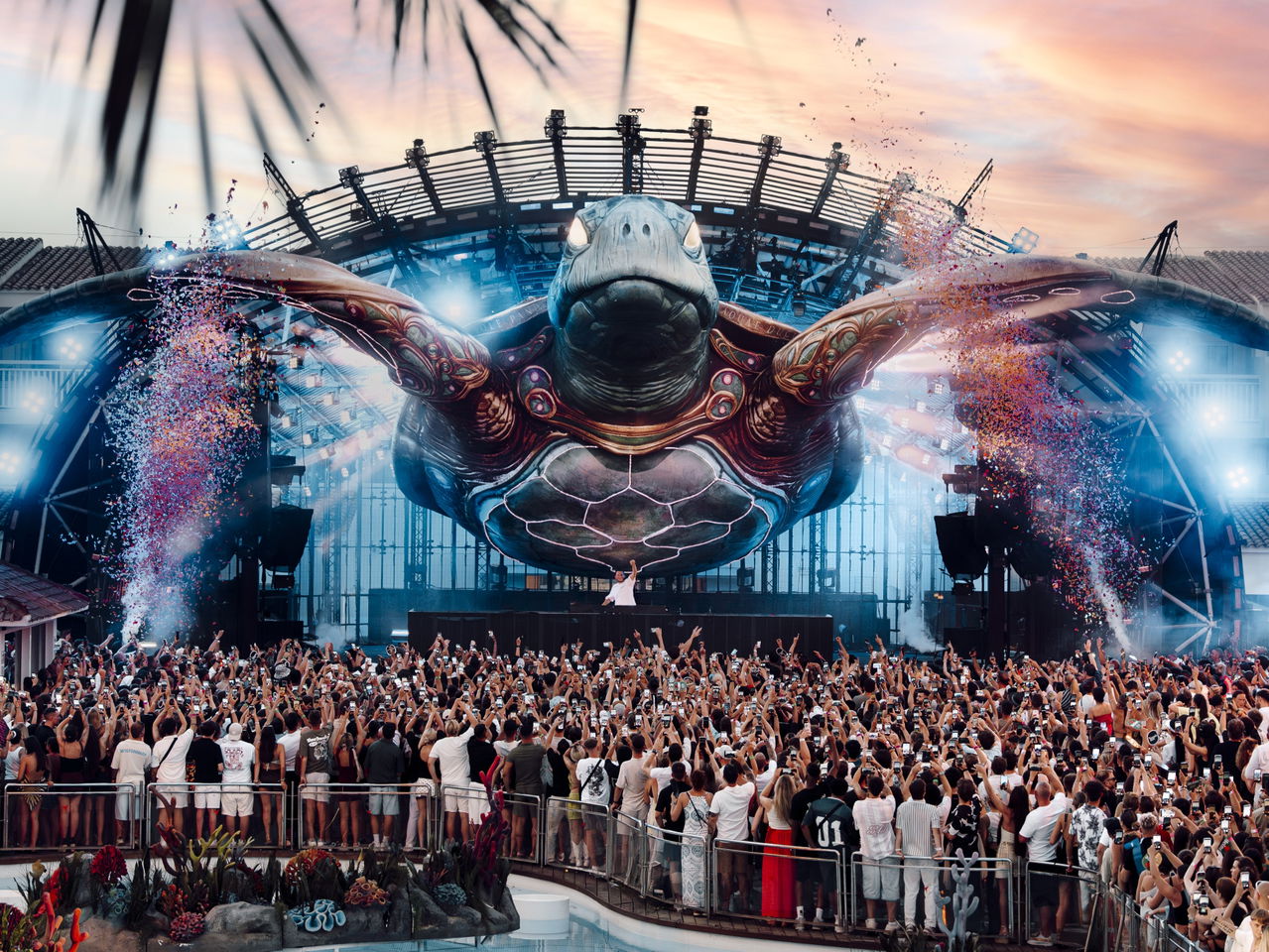 Tomorrowland and Dimitri Vegas & Like Mike at Ushuaïa Ibiza, 2026