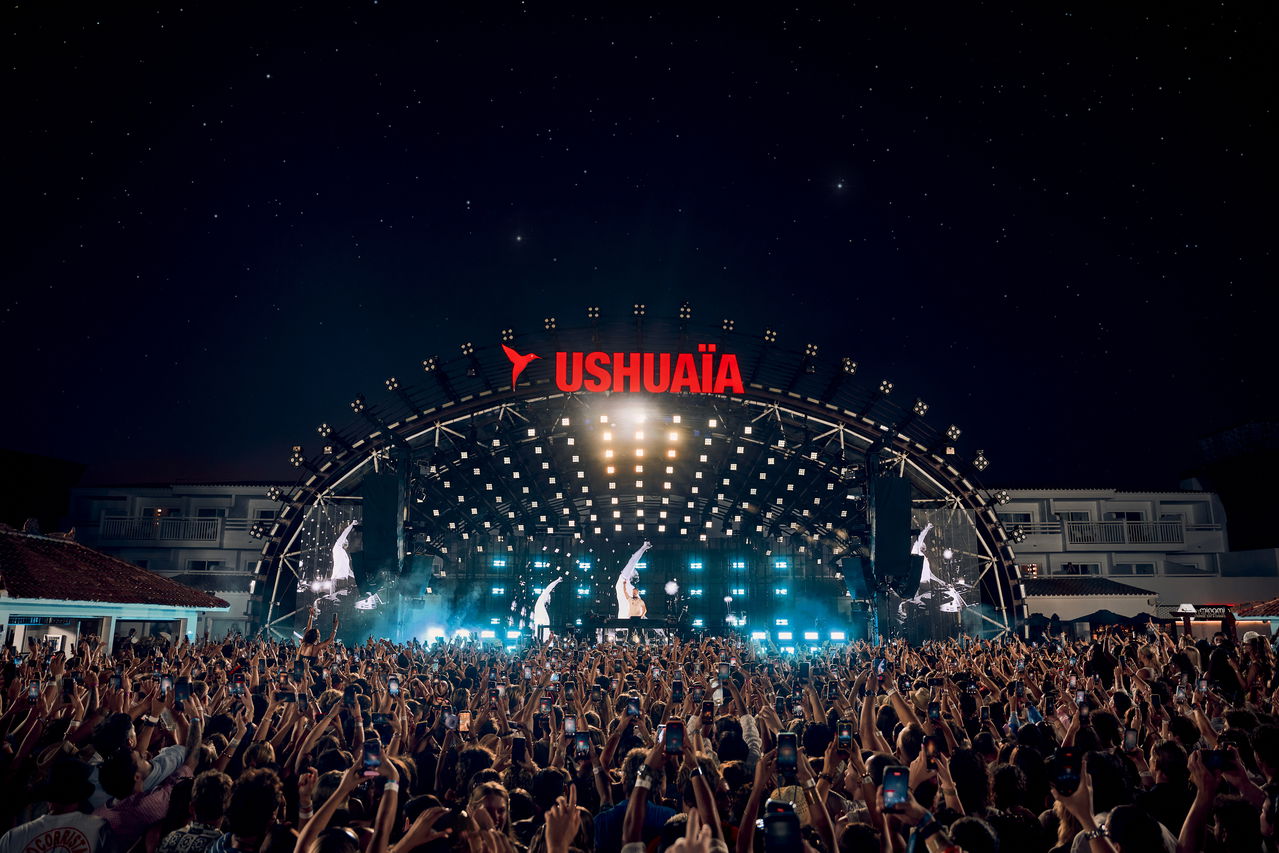 Calvin Harris at Ushuaïa Ibiza, 2026.